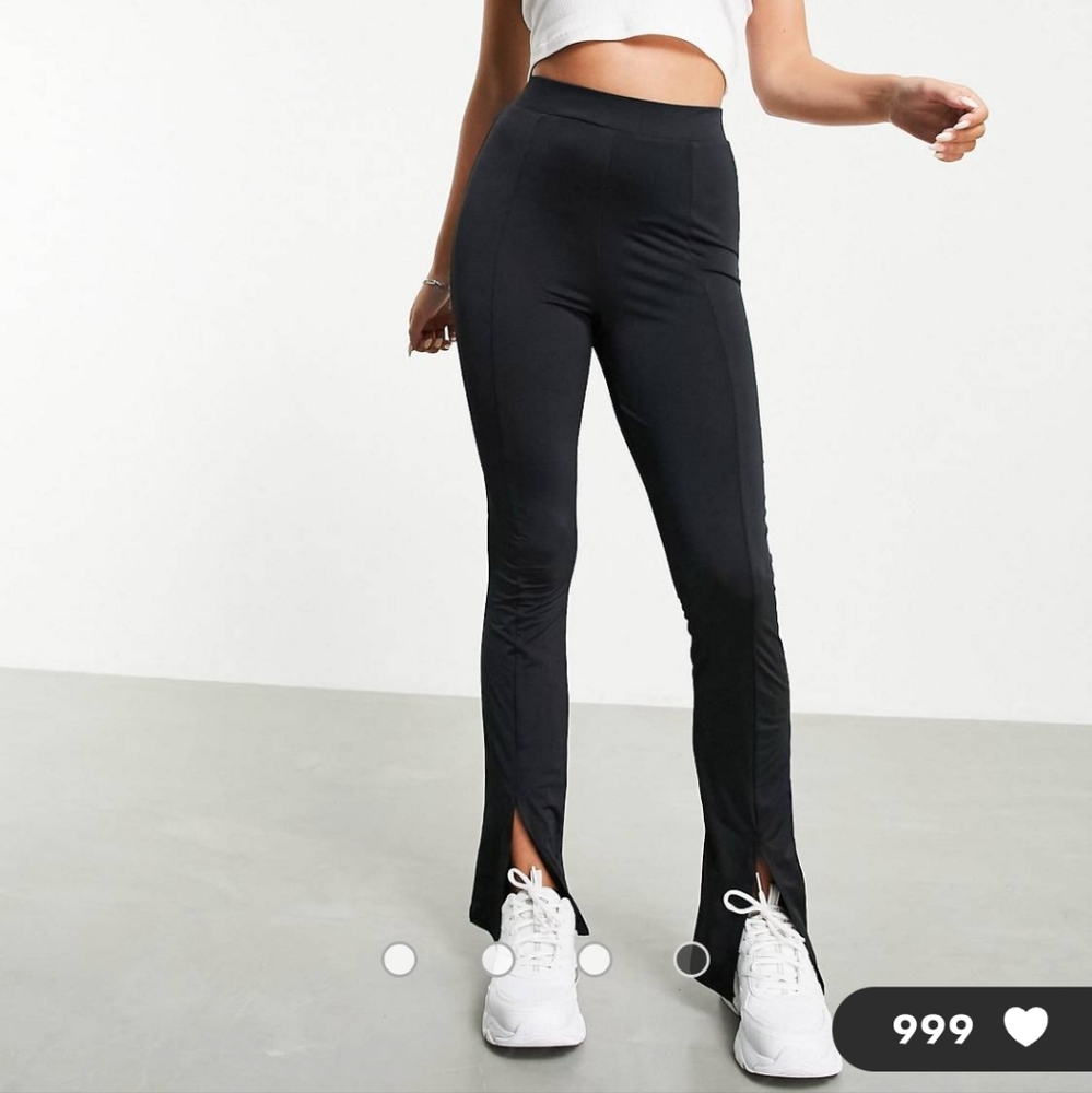 ASOS - COLLUSION split hem flare joggers